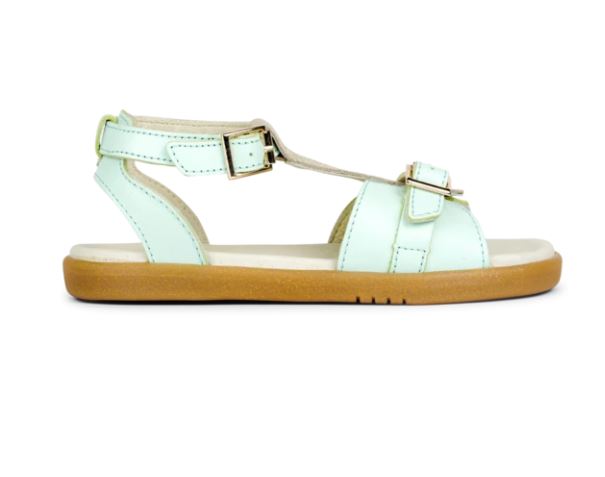 Bobux: Πέδιλο kid+ Hera Sandal Mint + Gold