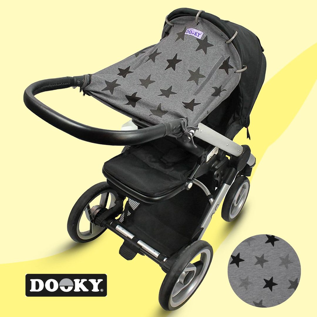 Dooky Ηλιοπροστασία UPF40+ - Σχέδιο Grey Stars