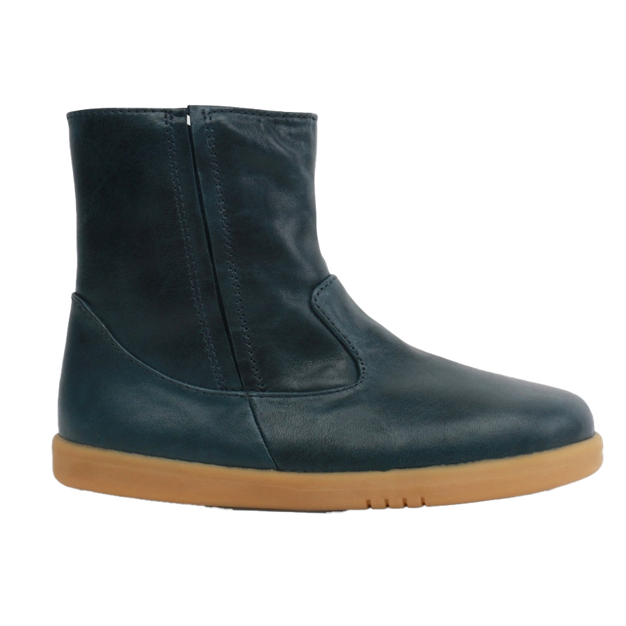Bobux: Δερμάτινα Μποτάκια kid+ Shire - Merino lined Winter Boot Ink