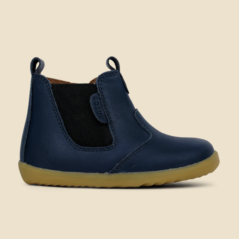 Bobux: Δερμάτινα Μποτάκια Step up (No: 18-22) Jodphur Boot Navy