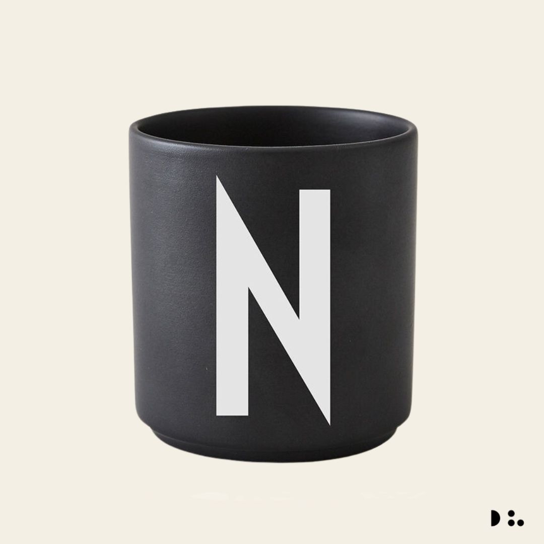 Design Letters: Κύπελλο πορσελάνης Bone China Personal Cup ''N''