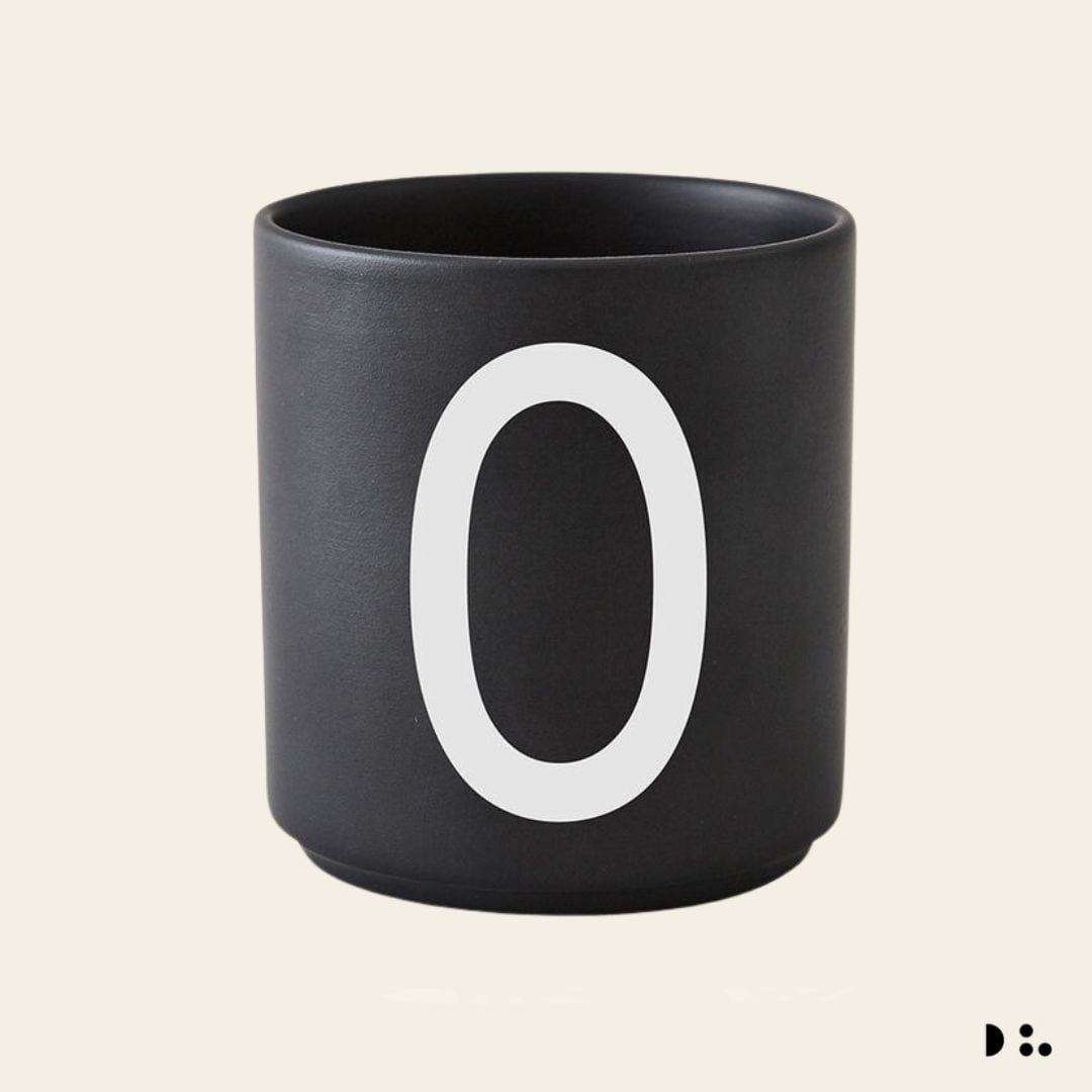 Design Letters: Κύπελλο πορσελάνης Bone China Personal Cup ''O''