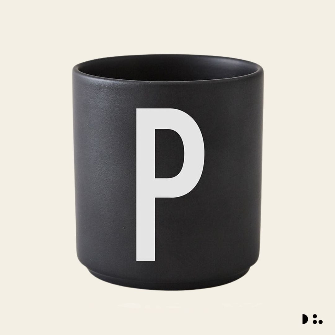 Design Letters: Κύπελλο πορσελάνης Bone China Personal Cup ''P''