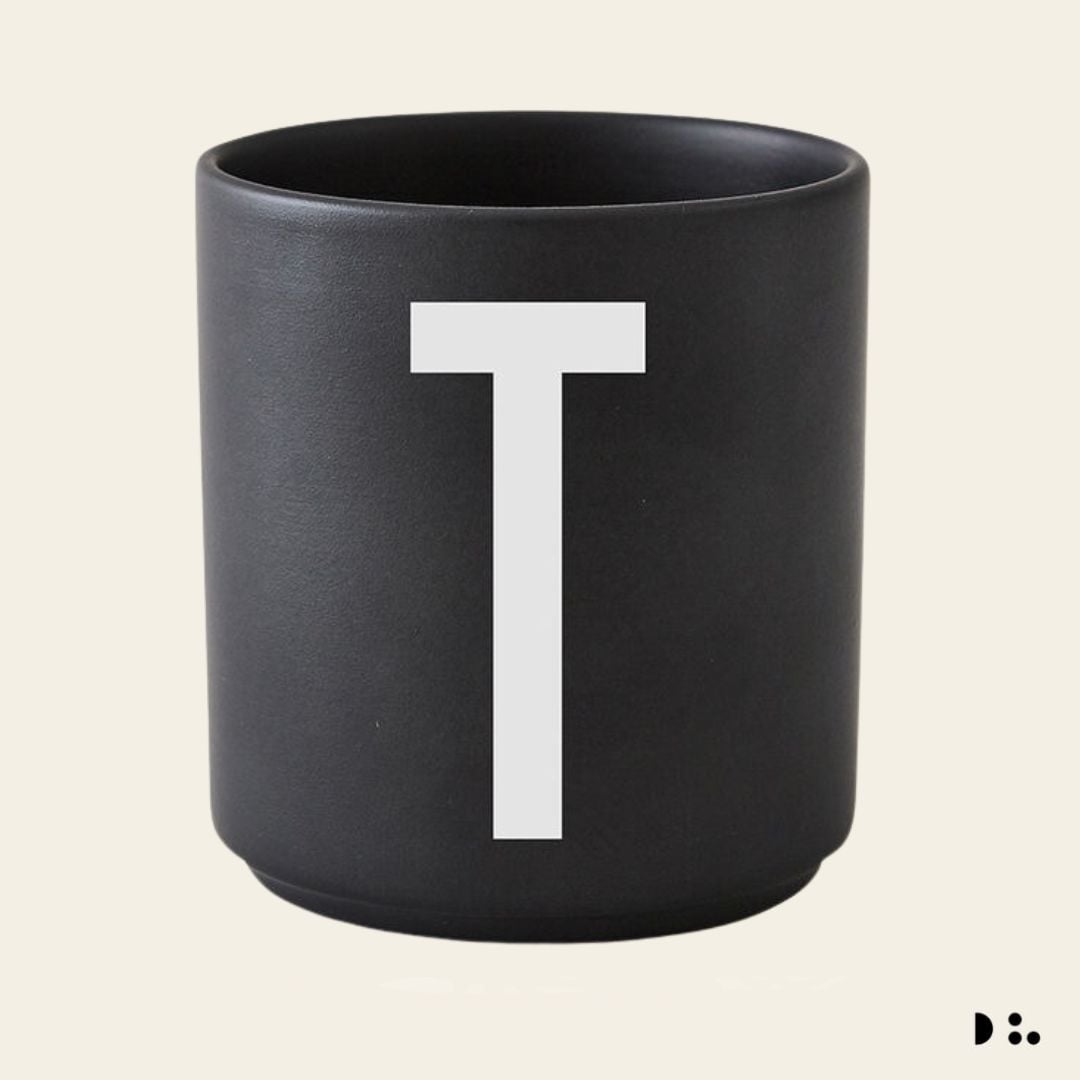 Design Letters: Κύπελλο πορσελάνης Bone China Personal Cup ''T''