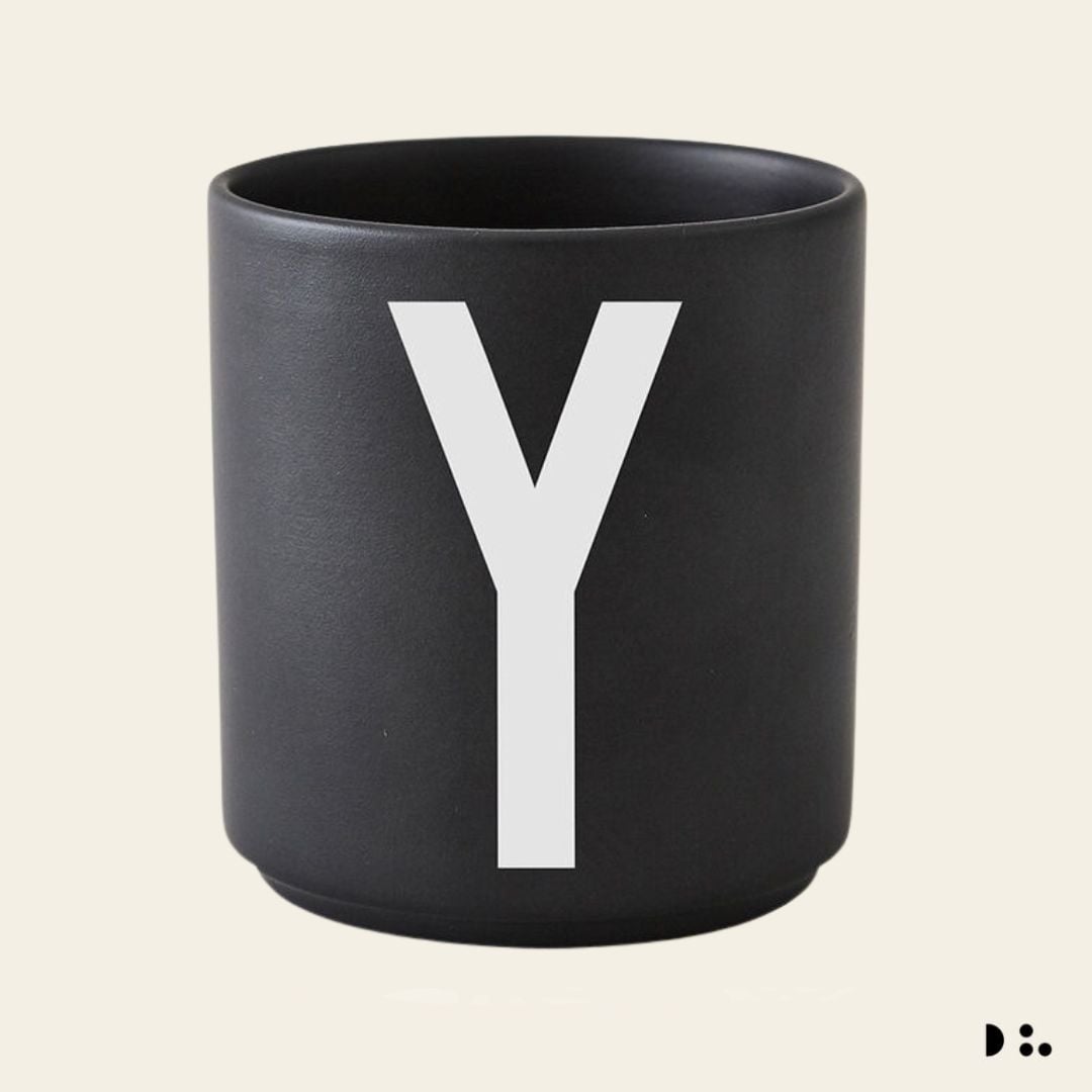 Design Letters: Κύπελλο πορσελάνης Bone China Personal Cup ''Y''
