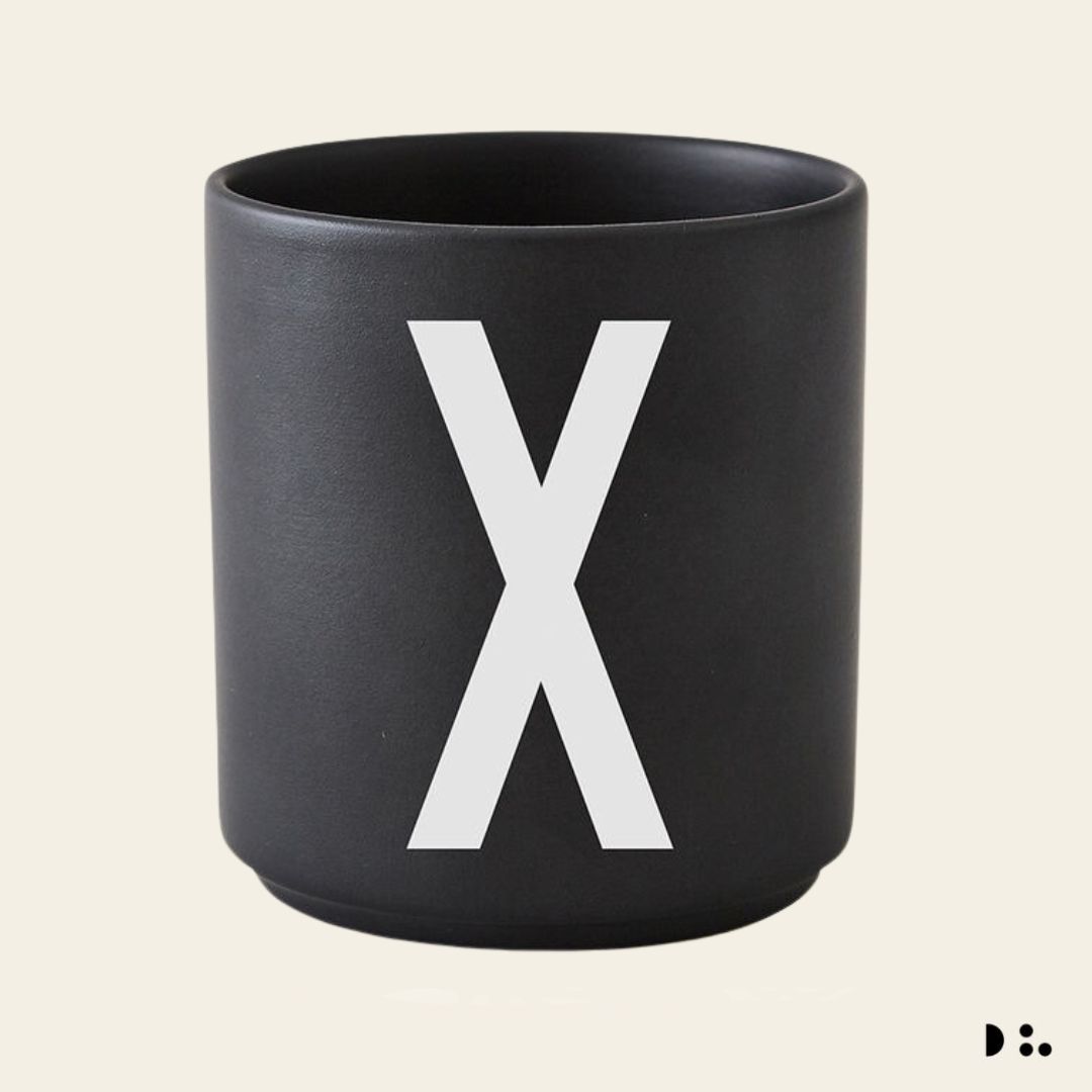 Design Letters: Κύπελλο πορσελάνης Bone China Personal Cup ''X''