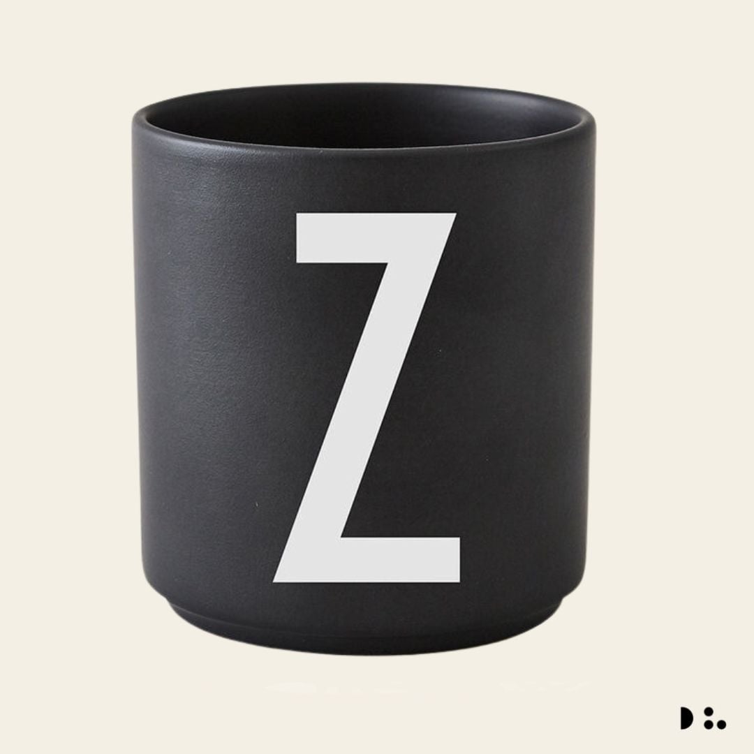 Design Letters: Κύπελλο πορσελάνης Bone China Personal Cup ''Z''