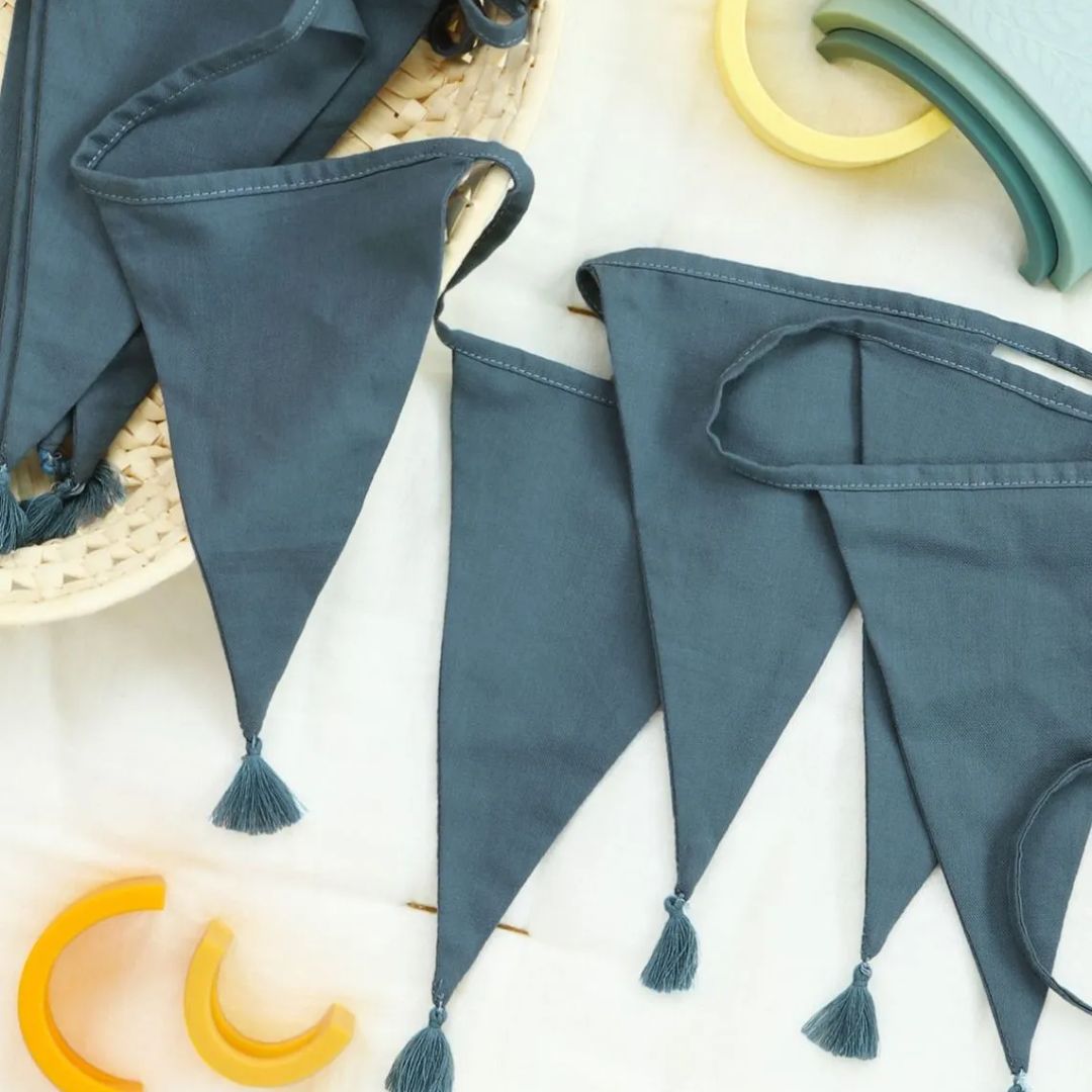 A Little Lovely Company: Διακοσμητική Γιρλάντα Vintage Blue