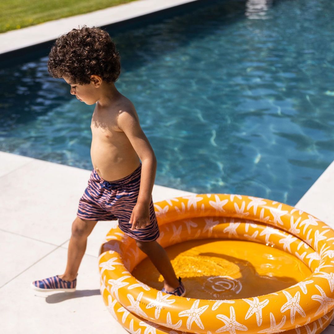Swim Essentials: Φουσκωτή Πισίνα Μωρού 60 εκ με 2 Αεροθαλάμους - "Sea stars"