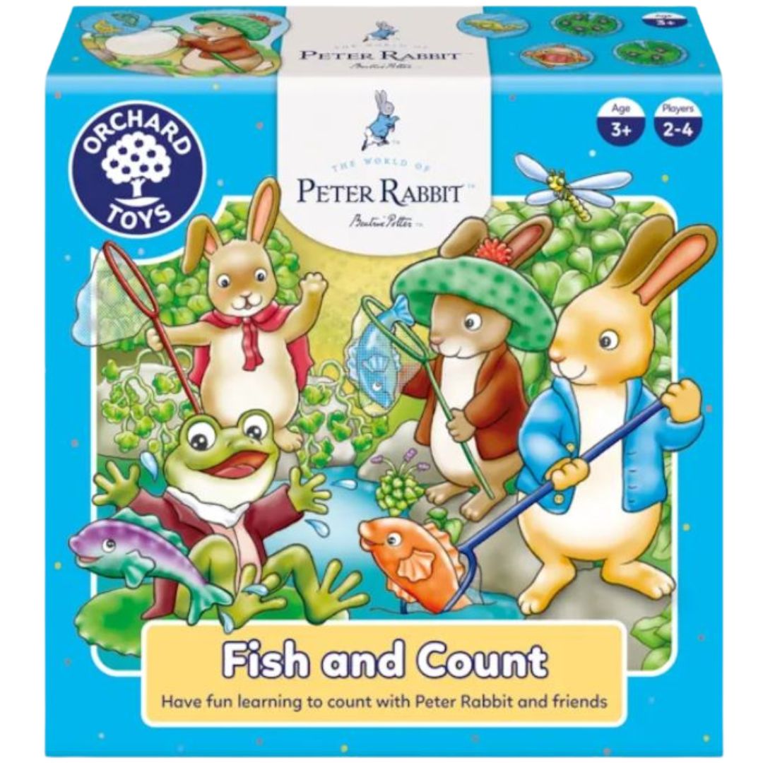 Orchard Toys Peter Rabbit Fish and Count (Ψάρεψε και μέτρα) Ηλικίες 3+ ετών