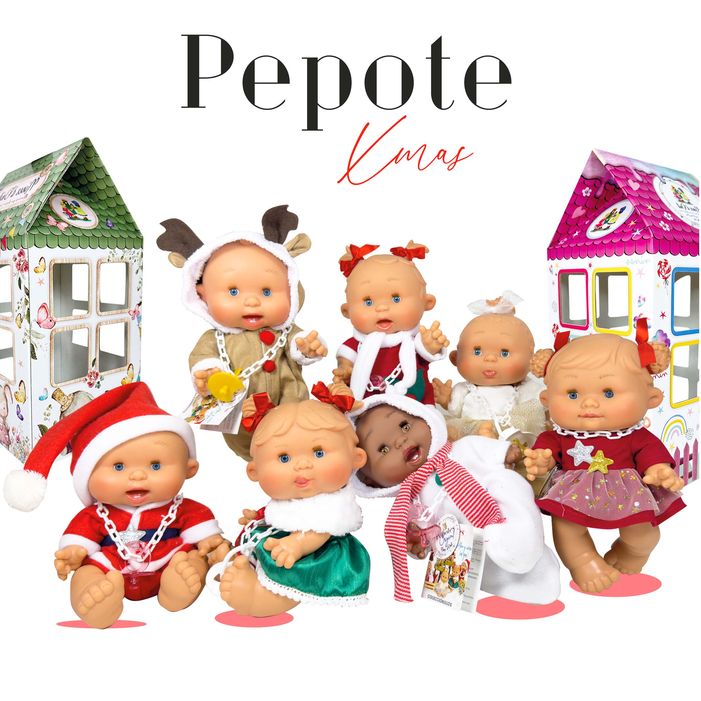 Nines D'Onil: Χειροποίητα Μωρά Pepote Xmas