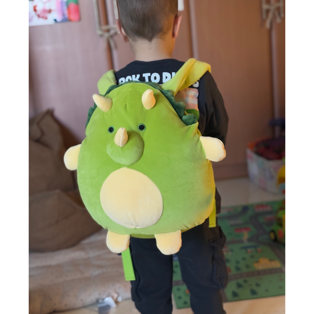 Noxxiez: Λούτρινη τσάντα backpack - 40*35 εκατ.-Dino