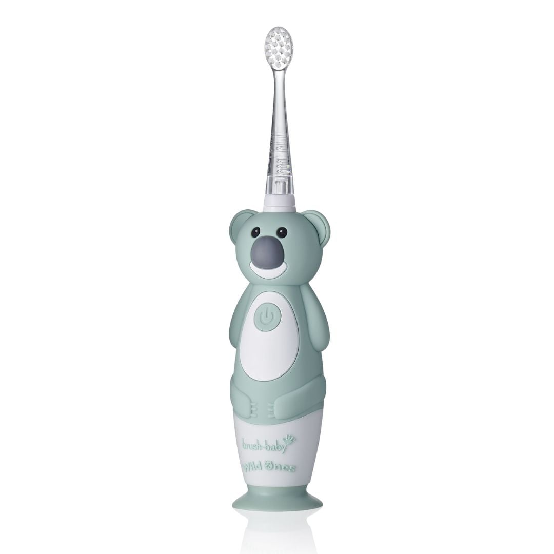 Brush-Baby: Επαναφορτιζόμενη Ηλεκτρική Οδοντόβουρτσα WildOnes 0 ετών με 10+ (Eπιλέξτε ζωάκι)