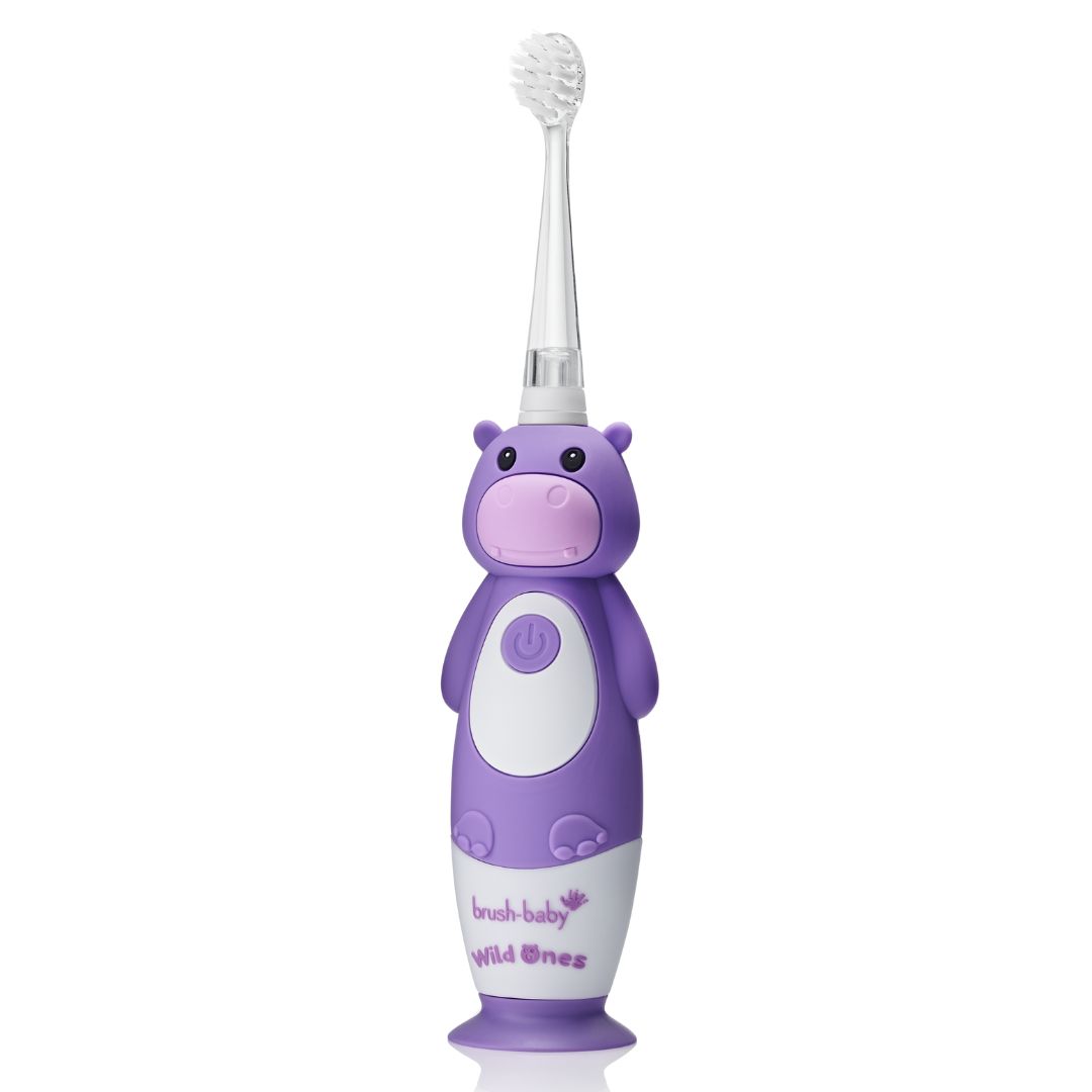 Brush-Baby: Επαναφορτιζόμενη Ηλεκτρική Οδοντόβουρτσα WildOnes 0 ετών με 10+ (Eπιλέξτε ζωάκι)