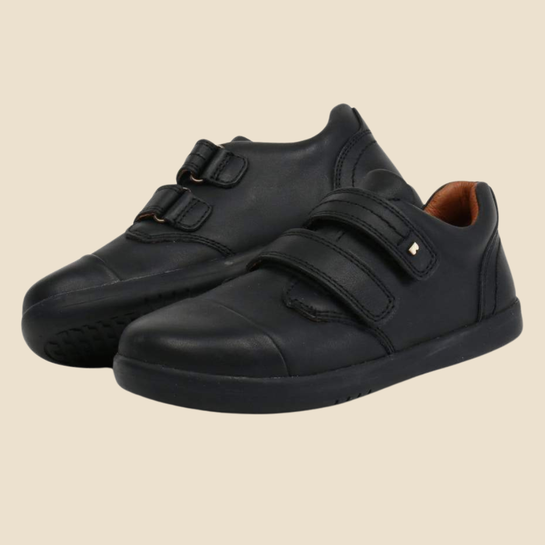 Bobux: Δερμάτινα Sneakers kid+ Port Shoe Black
