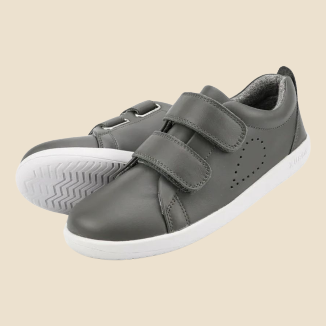Bobux: Δερμάτινα Sneakers kid+ Grass Court Smoke