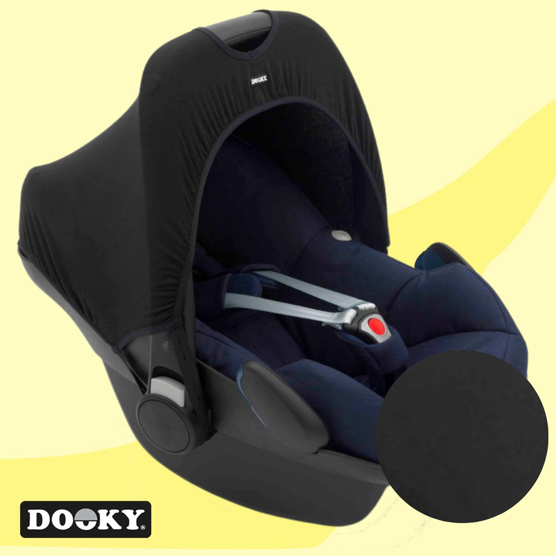 Dooky Ηλιοπροστασία UPF40+ κάθισμα αυτοκινήτου 0+ Black
