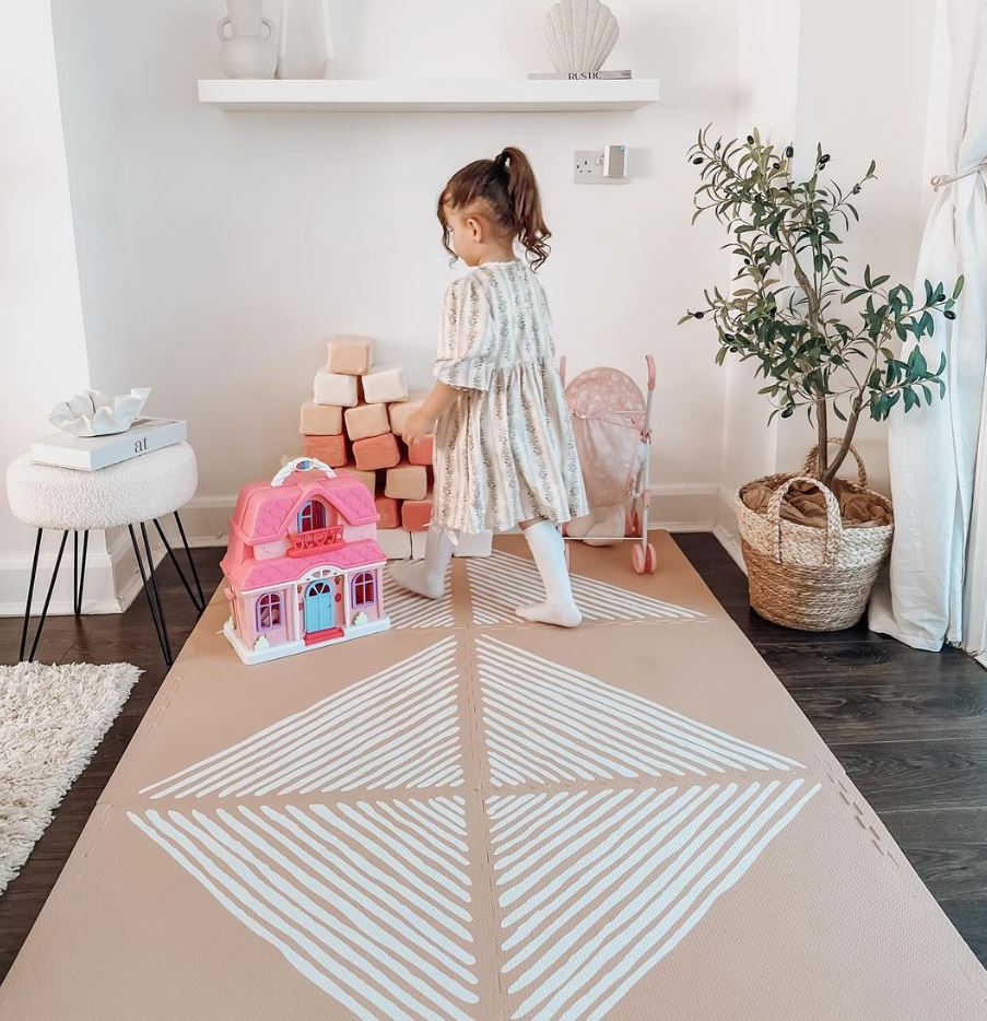 Toddlekind Premium Παζλ Δαπέδου Sandy lines Seashell