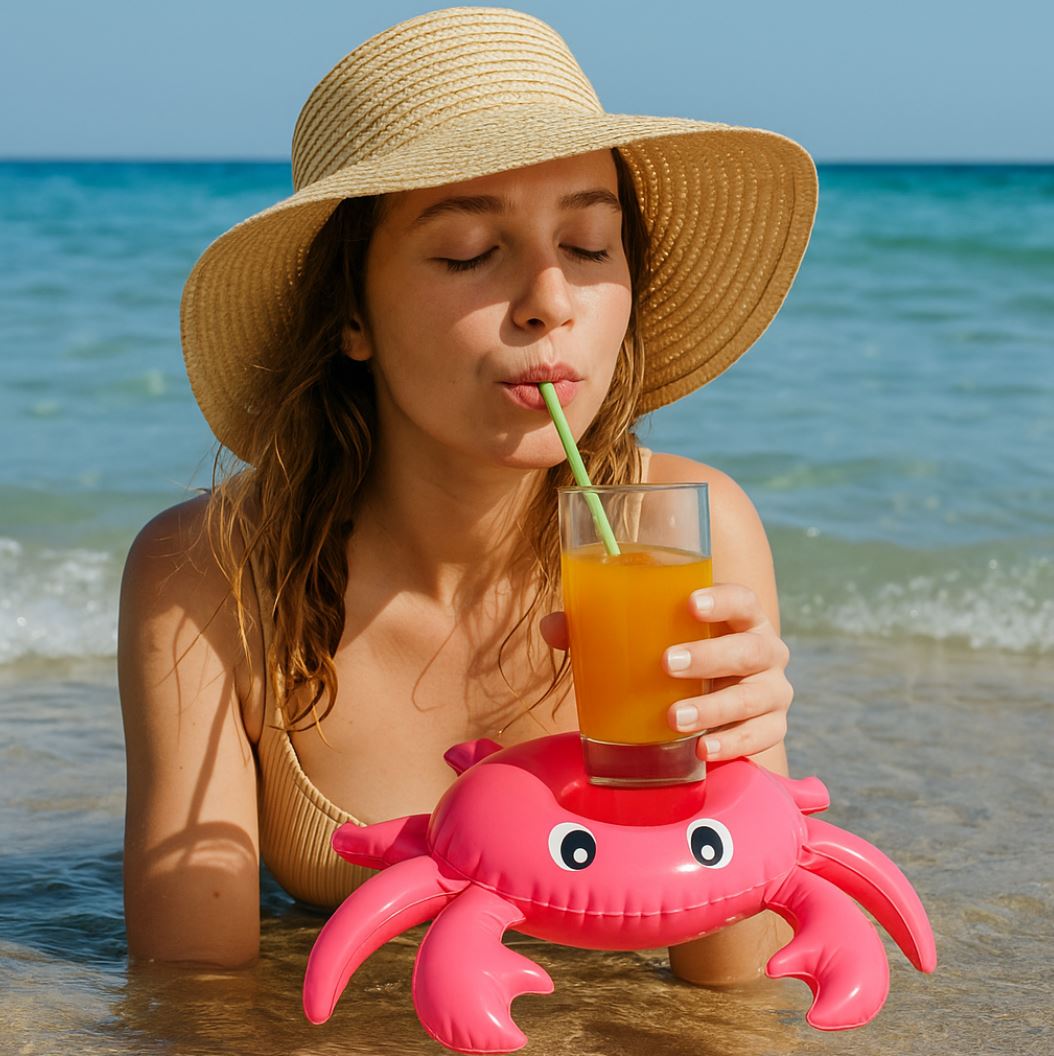 Swim Essentials: Φουσκωτή ποτηροθήκη - "Crab"