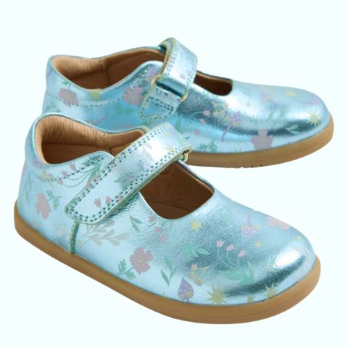 Bobux: Δερμάτινα Επίσημα Παπούτσια iWalk Mina Jelly Mint