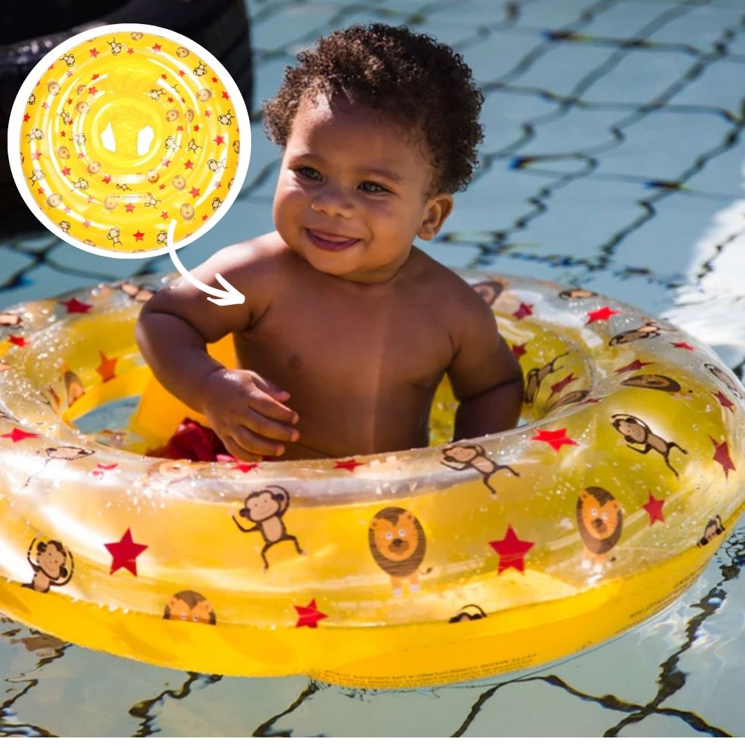 Swim Essentials: Σωσίβιο με καθισματάκι - "Yellow circus"
