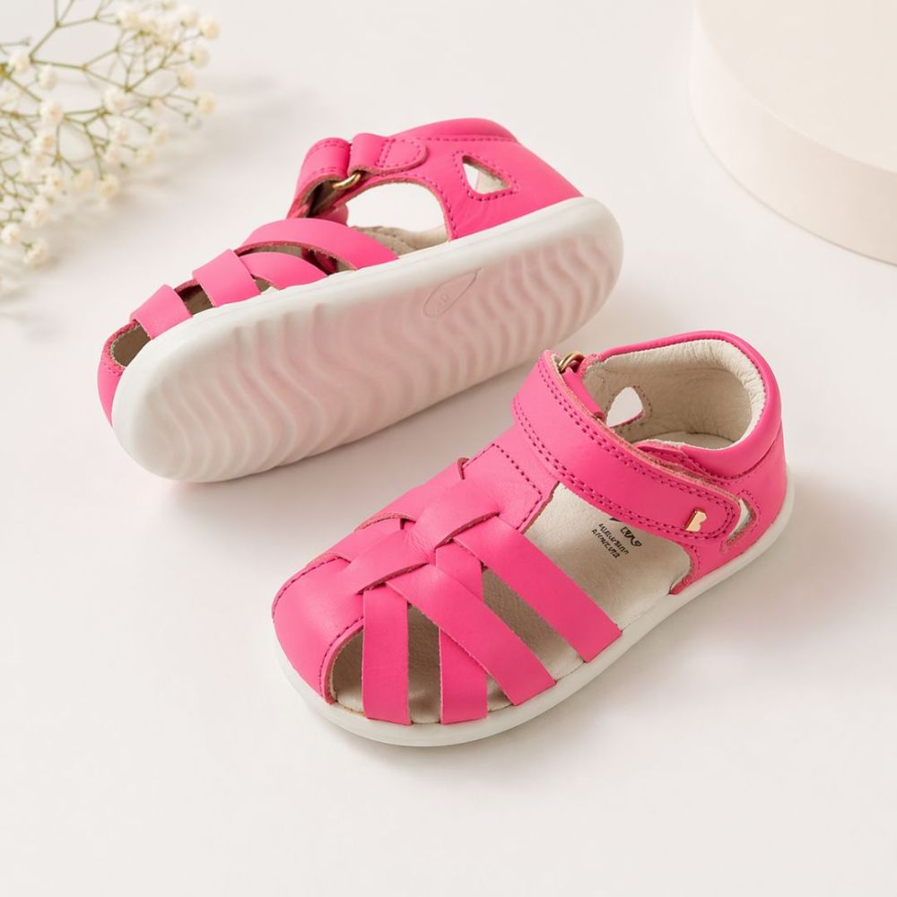 Bobux: Πέδιλα Step up (No: 18-22) Tropicana II Pink Lemonade