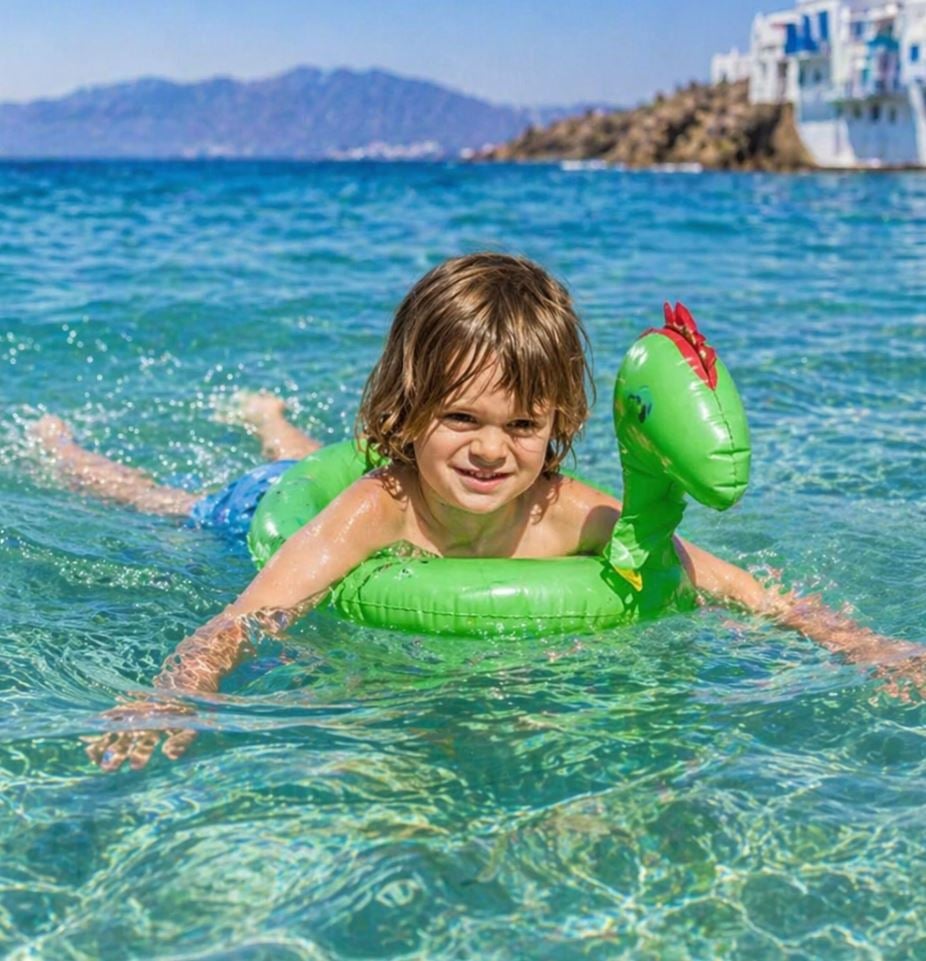 Swim Essentials: Παιδικό σωσίβιο κουλούρα 56εκ.- "Splitring Dinosaur"