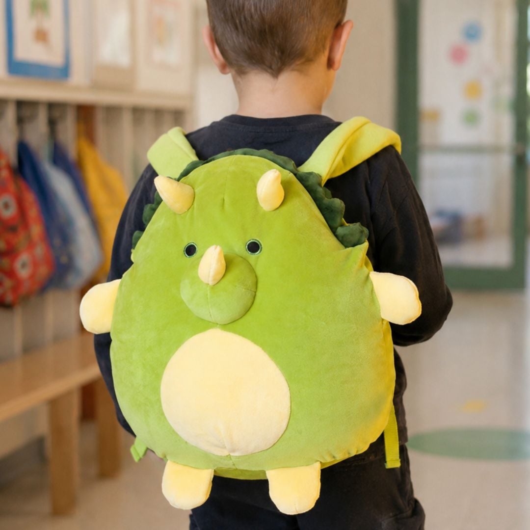 Noxxiez: Λούτρινη τσάντα backpack - 40*35 εκατ.-Dino