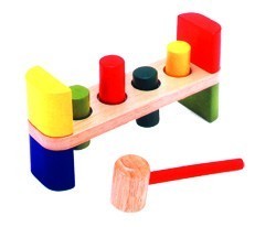 Pin Toy, πάγκος μίνι καρφώματα, 2-5 ετών